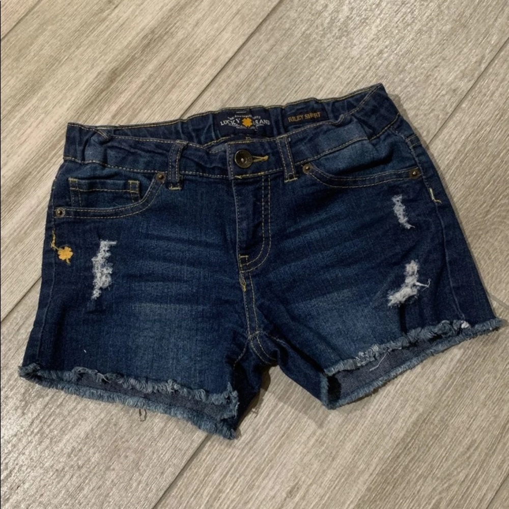 Girls jean shorts